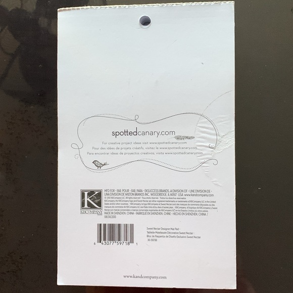 K & Company designer mat pad 4x6” - Picture 6 of 6